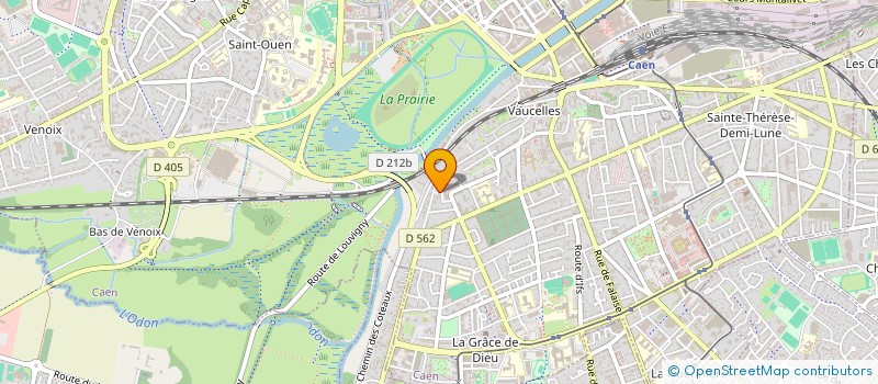localisation de l'entreprise ML IMMO à CAEN