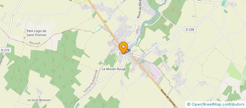 localisation de l'entreprise ML IMMOBILIER  TRIZAY