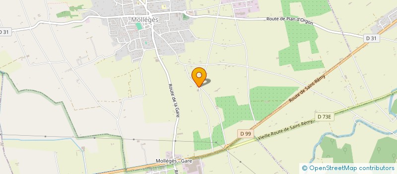 localisation de l'entreprise ML INVEST  MOLLEGES