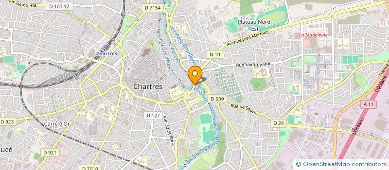 localisation de l'entreprise ML INVEST à CHARTRES