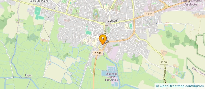 localisation de l'entreprise ML INVEST  LUCON