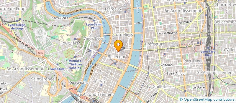 localisation de l'entreprise ML INVESTISSEMENTS  LYON