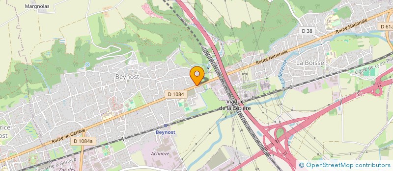 localisation de l'entreprise ML INVESTISSEMENTS à BEYNOST