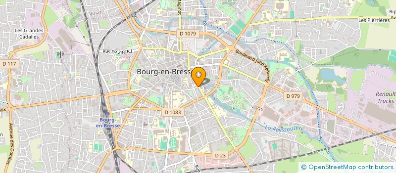 localisation de l'entreprise ML JOUVENT IMMOBILIER  BOURG-EN-BRESSE