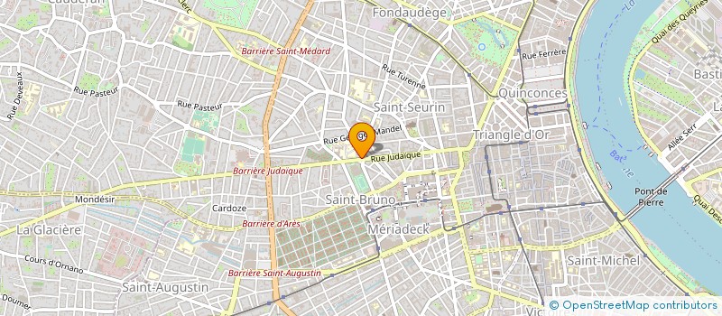 localisation de l'entreprise ML JUDAIQUE à BORDEAUX