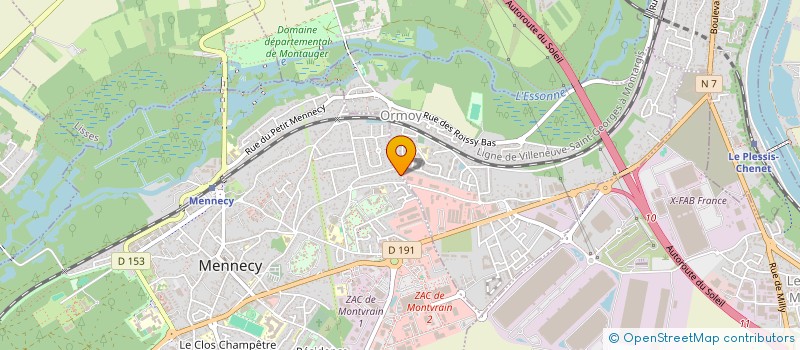 localisation de l'entreprise ML LEASE  BALLANCOURT-SUR-ESSONNE