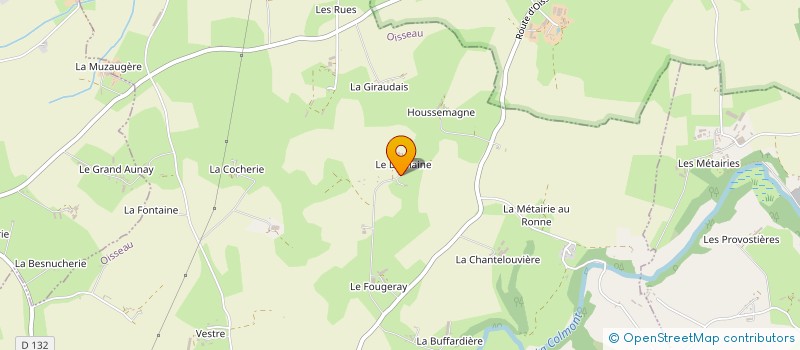 localisation de l'entreprise ML LERAY  OISSEAU