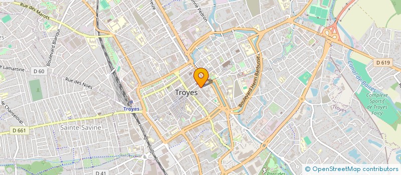 localisation de l'entreprise ML LOCATIONS à TROYES