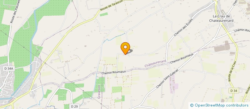 localisation de l'entreprise ML LOGISTICS  CHATEAURENARD