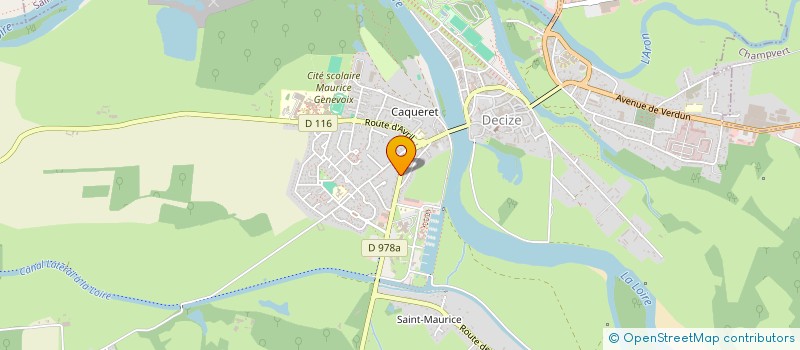 localisation de l'entreprise ML&M à DECIZE