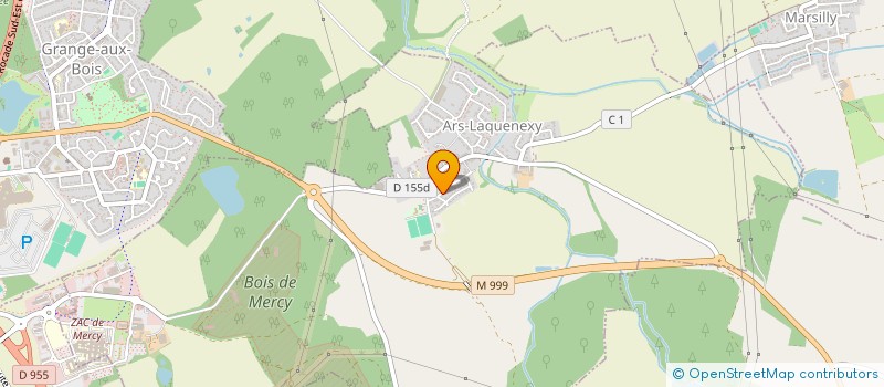 localisation de l'entreprise ML MARBRERIE  ARS-LAQUENEXY