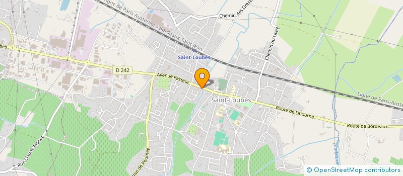 localisation de l'entreprise ML MENUISERIE  SAINT-LOUBES