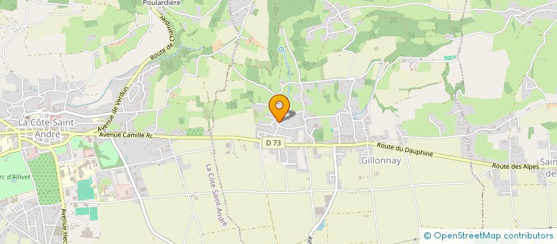 localisation de l'entreprise ML METAL  GILLONNAY