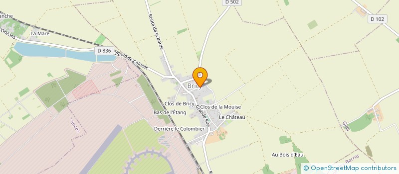 localisation de l'entreprise ML-MONIT à BRICY