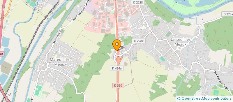 localisation de l'entreprise ML OSSATURE à MAREUIL-LES-MEAUX