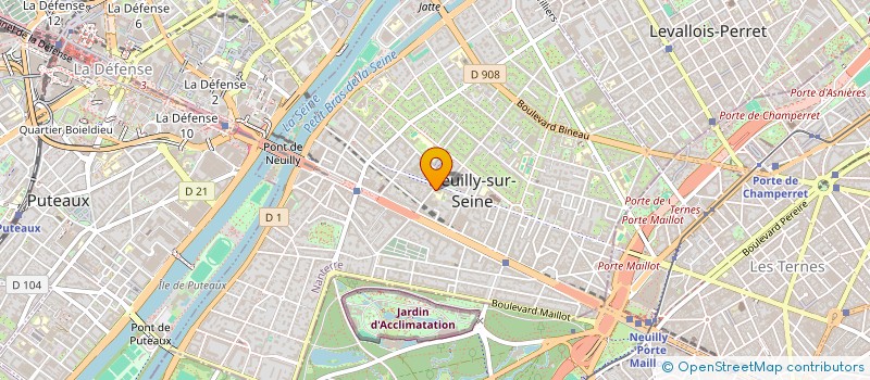 localisation de l'entreprise ML PARTICIPATIONS à NEUILLY-SUR-SEINE