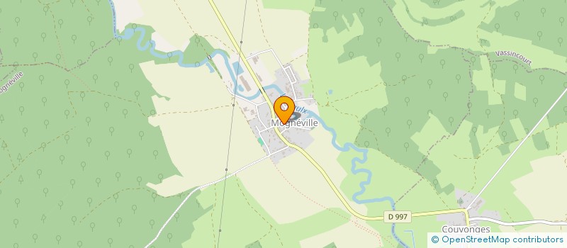 localisation de l'entreprise ML PATRIMOINE à MOGNEVILLE