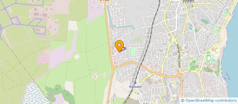 localisation de l'entreprise ML PEINTURE  ISTRES