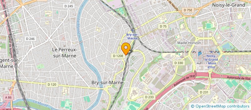 localisation de l'entreprise ML PLOMBERIE à BRY-SUR-MARNE