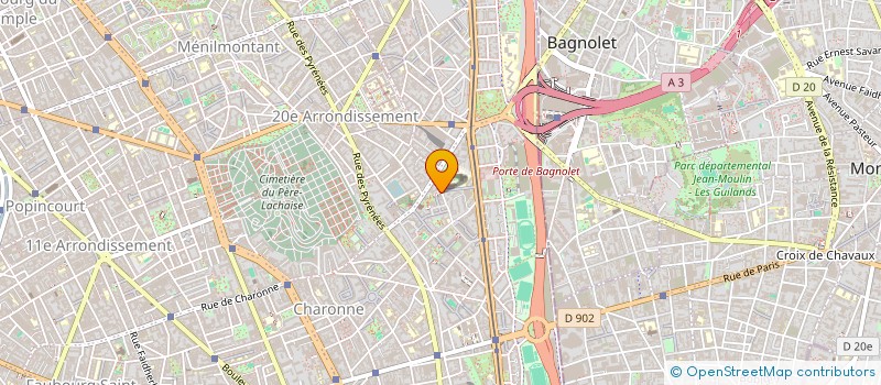 localisation de l'entreprise ML PRO  PARIS