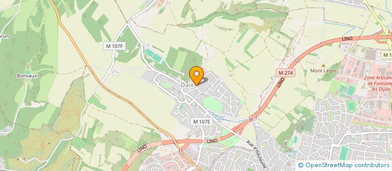 localisation de l'entreprise ML PROCESS  DAIX