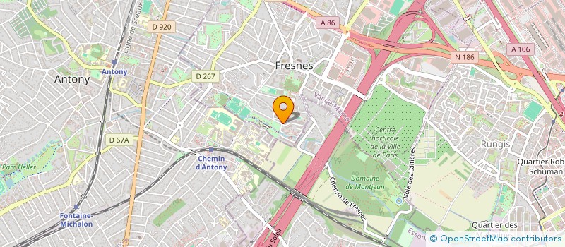 localisation de l'entreprise ML PROGRES  FRESNES