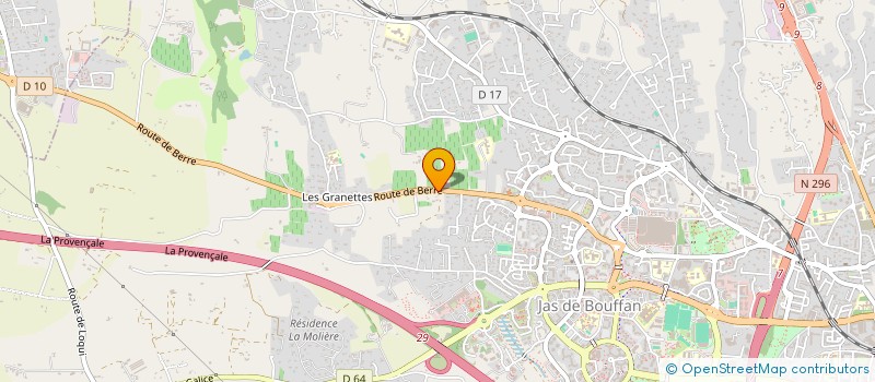 localisation de l'entreprise ML PROVENCE IMMOBILIER  AIX-EN-PROVENCE