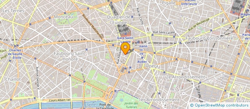 localisation de l'entreprise ML REAL ESTATE à PARIS