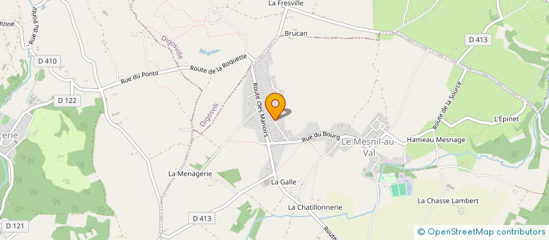 localisation de l'entreprise ML RENOVATION  LE MESNIL-AU-VAL