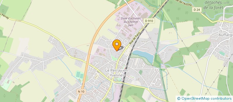 localisation de l'entreprise ML SERVICES  LES ESSARTS-LE-ROI