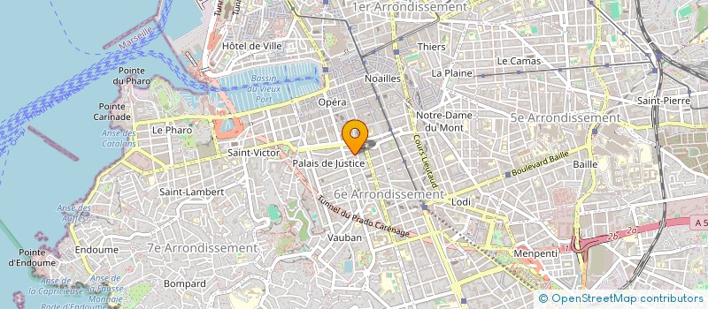 localisation de l'entreprise ML SERVICES à MARSEILLE