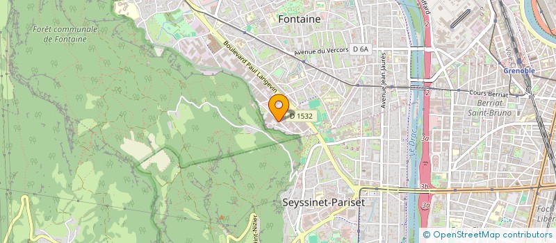 localisation de l'entreprise ML SERVICES  FONTAINE