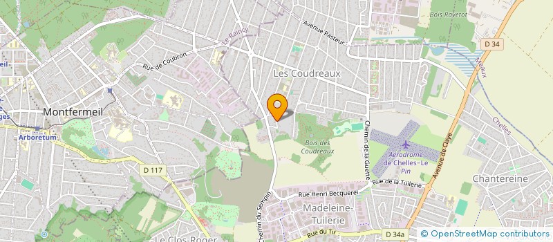 localisation de l'entreprise ML SERVICES  CHELLES