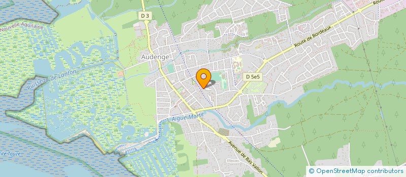 localisation de l'entreprise ML SERVICES ET PAYSAGES SARL  AUDENGE