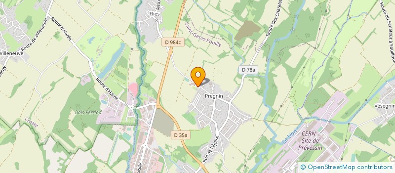 localisation de l'entreprise ML SOLIDAIRES à SAINT-GENIS-POUILLY