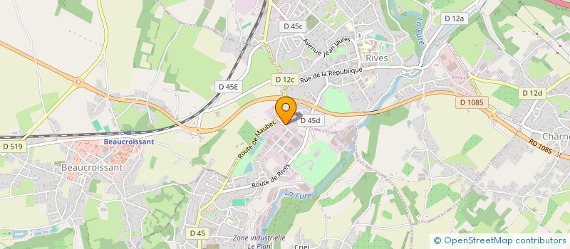 localisation de l'entreprise ML SPORT à RENAGE