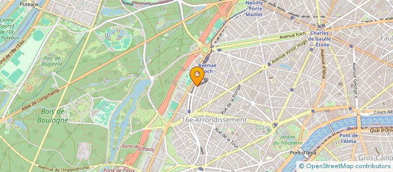 localisation de l'entreprise ML STRATEGY  PARIS