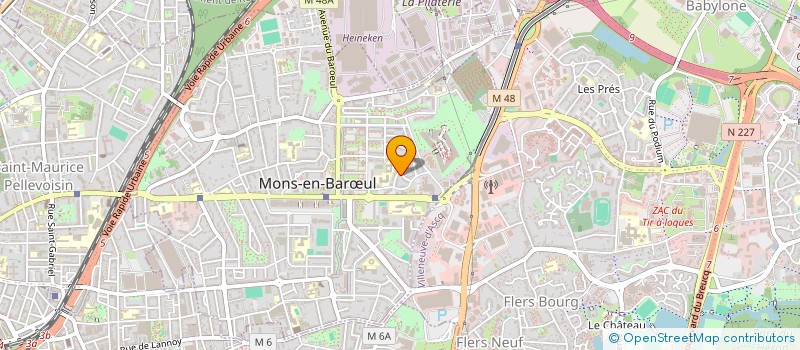 localisation de l'entreprise ML TECHNOLOGIE  MONS-EN-BARUL