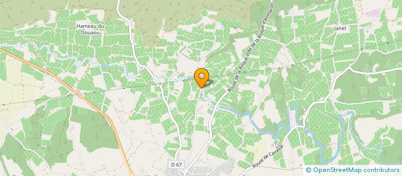 localisation de l'entreprise ML TERRASSEMENT PROVENCE  LAMBESC