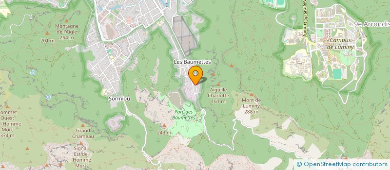 localisation de l'entreprise ML TRAVAUX à MARSEILLE 9EME