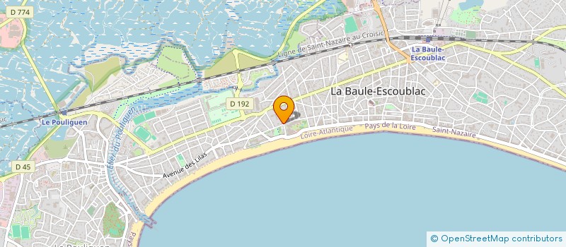 localisation de l'entreprise ML13 à LA BAULE-ESCOUBLAC