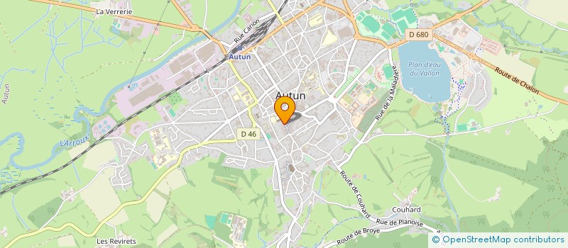 localisation de l'entreprise ML21 à AUTUN