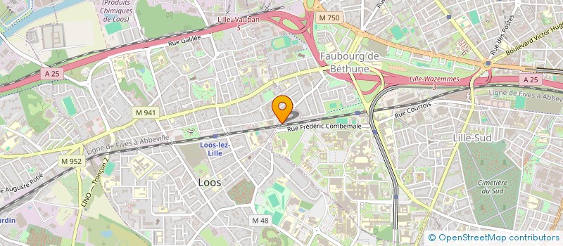 localisation de l'entreprise ML2AC  LOOS