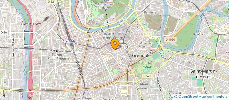 localisation de l'entreprise ML2G  GRENOBLE
