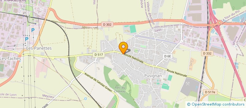 localisation de l'entreprise ML2J  PUSIGNAN