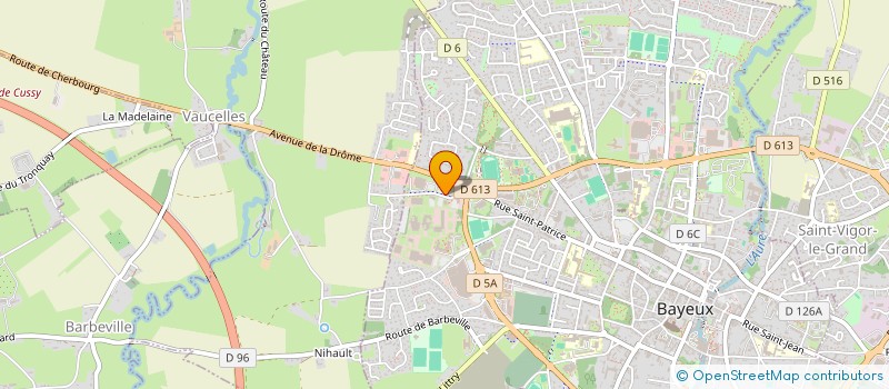 localisation de l'entreprise ML3 PASSY LAMBALLE  BAYEUX