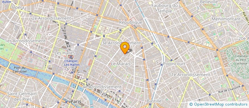 localisation de l'entreprise ML3 STUDIO  PARIS