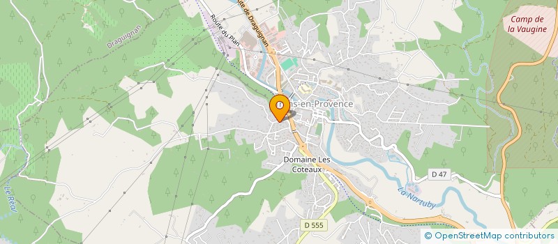 localisation de l'entreprise MLA 83 à TRANS-EN-PROVENCE