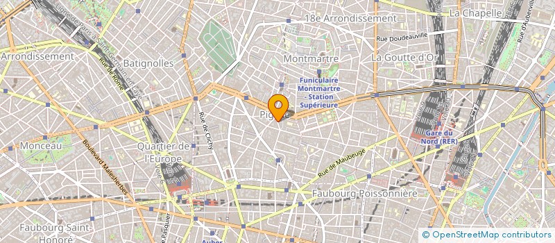 localisation de l'entreprise MLA  PARIS