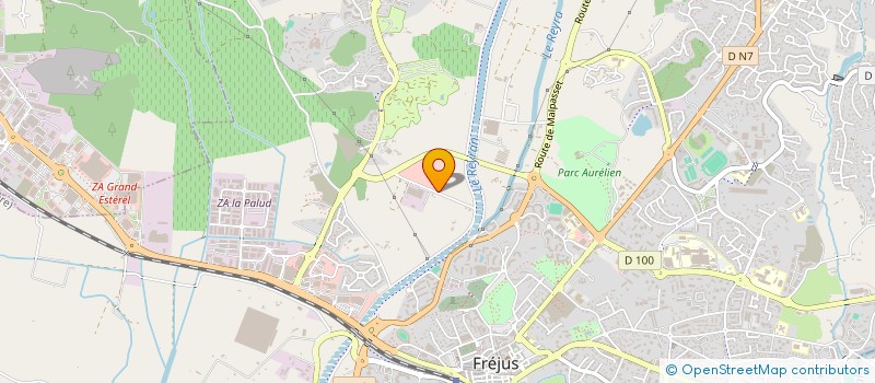 localisation de l'entreprise MLA à FREJUS